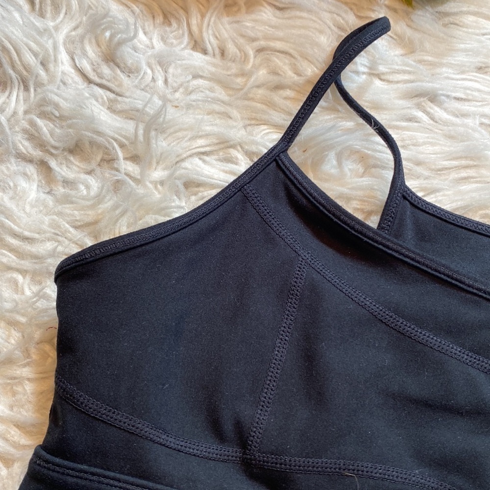 Le Ore Lucca Laser Cut Studio Sports Bra Black sz XS - Picture 4 of 9